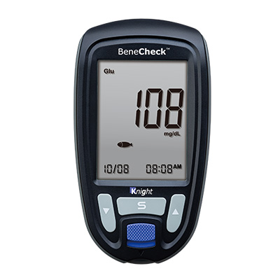 BeneCheck Knight Blood Glucose & β-ketone (BHB) Monitoring System