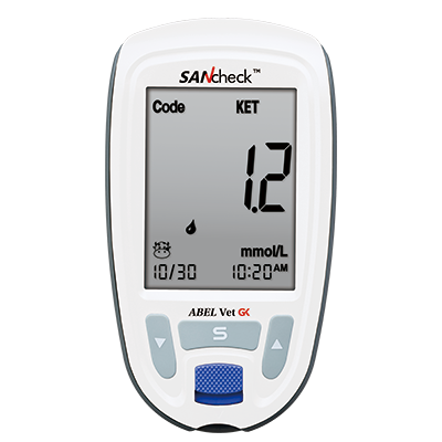 SANcheck ABEL Vet GK+Blood Glucose and β-Ketone (BHB) Monitoring System